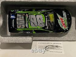 Dale Earnhardt Jr 2016 #88 Mountain Dew Autographed 1/24