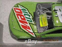 Dale Earnhardt Jr 2017 #88 Mountain Dew Talladega Raced Autograph 1/24