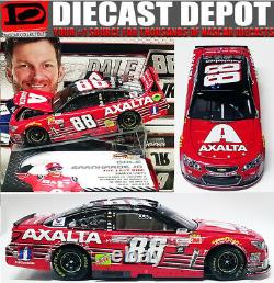 Dale Earnhardt Jr 2017 Final Ride Axalta/ Budweiser Raced Version 1/24 Action