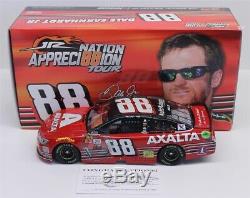 Dale Earnhardt Jr #88 2017 Autographed Axalta Final Ride Non Raced 1/24 Scale