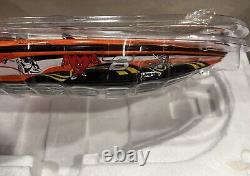Dale Earnhardt Jr #8 Castaway Nascar Nitro Boat & Trailer 124 2002 Rare Orange