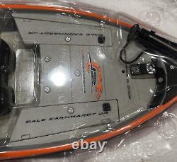 Dale Earnhardt Jr #8 Castaway Nascar Nitro Boat & Trailer 124 2002 Rare Orange