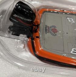 Dale Earnhardt Jr #8 Castaway Nascar Nitro Boat & Trailer 124 2002 Rare Orange