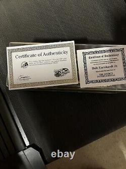 Dale Earnhardt Jr Autographed 24K Gold 2004 Taco Bell Diecast Action RCCA 1/500