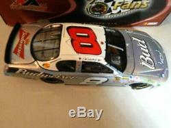 Dale Earnhardt Jr Door Number # 8 1957 Chevy Mesma Chrome 1/24 Action Diecast