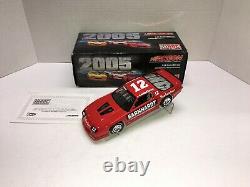 Dale Earnhardt Nascar Diecast #12 Budweiser 1987 Camaro Iroc Xtreme 1/24 Action