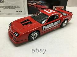 Dale Earnhardt Nascar Diecast #12 Budweiser 1987 Camaro Iroc Xtreme 1/24 Action