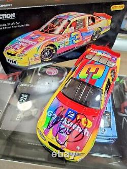 Dale Earnhardt Signed #3 Goodwrench Peter Max 2000 Monte Carlo 124. Auto