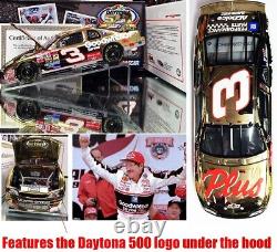 Dale Earnhardt Sr 1998 Daytona 500 Win Raced Version & Gold Edition Combo 1/24