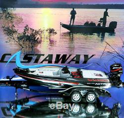 Dale Earnhardt Sr 2003 Nitro Bass Boat Legacy Nascar Action 1/24 Scale Diecast
