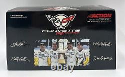 Dale Earnhardt Sr &Jr + 2 #3 GM Goodwrench Service Plus 01 Diecast Raced Version