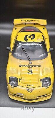 Dale Earnhardt Sr Jr Signed Photo #3 Daytona 1/18 Corvette Raced Version Action