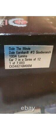 Dale Earnhardt Sr The Movie 4 tire change 1994 Goodwrench 1/24 diecast 7 out 12
