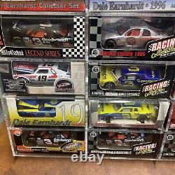 Dale Earnhardt Sr die-cast 164 lot of 48 NEW NASCARS with case
