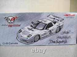 Dale Earnhardt Sr/jr C5-r Platinum Corvette 1/18 Scale