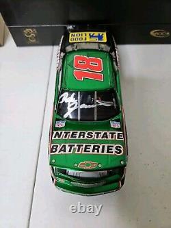 Dale Jarrett #18 Interstate Daytona 500 WINNER Liquid Color SIGNED With COA 124