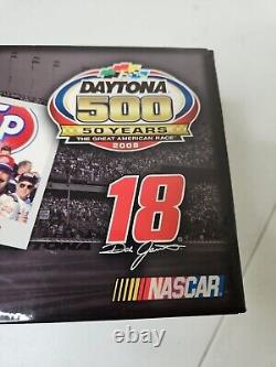 Dale Jarrett #18 Interstate Daytona 500 WINNER Liquid Color SIGNED With COA 124