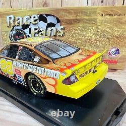 Dale Jarrett #88 2001 Ford Taurus UPS Action 24kt Gold 124 Diecast NASCAR withCOA