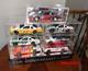 Darrell Waltrip 124 Diecast 25th Anniversary Bank 7 Pc. Set, with Display Case
