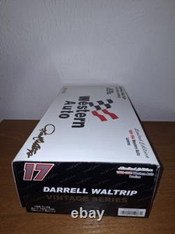 Darrell Waltrip 1991-1994 Western Auto Lumina Team Caliber 1/24 Dual Autographed