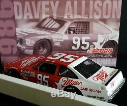 Davey Allison #95 Miller American 1/24 Action 1986 Chevrolet Nova