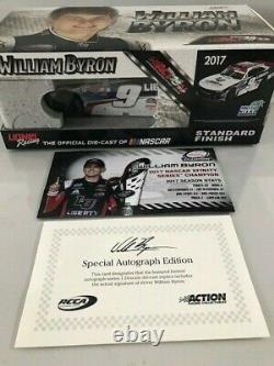 Din#001 Autographed William Byron Homestead Win / Raced Version Action 124