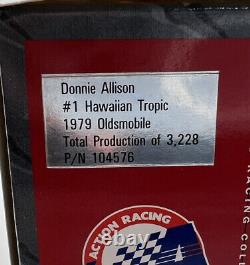 Donnie Allison 1/24 NASCAR Action Historical Series Hawaiian Tropic 1979 Olds