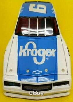 Ernie Irvan #6 Kroger 1987 Monte Carlo Elite 124 Scale Stock Car NASCAR DieCast