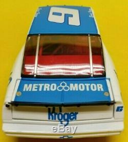 Ernie Irvan #6 Kroger 1987 Monte Carlo Elite 124 Scale Stock Car NASCAR DieCast