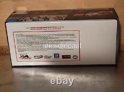 FACT SEAL 2010 David Reutimann #00 Best Western 124 Platinum Diecast MWR NIB
