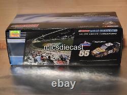 FACT SEAL 2010 Michael Waltrip #55 Aarons 55th Ann 124 Platinum Diecast MWR NIB