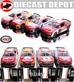 HENDRICK MOTORSPORTS 40TH ANNIVERSARY 4-CAR SET 1/24 ACTION no coupons