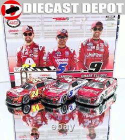 HMS 40TH ANNIVERSARY 3-CAR RACED VERSION SET- #5 #9 # 24 1/24 LC no coupons