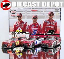 Hendrick Motorsports 1-2-3 Finish Martinsville 3-car Set 1/24 Action