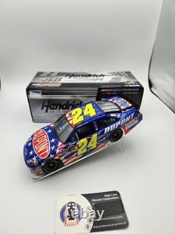 Jeff Gordon 2010 Dupont Honoring Our Soldiers 1/24 Action Diecast