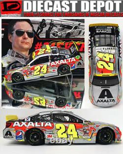 Jeff Gordon 2015 Homestead Final Ride Axalta Raced Version 1/24 Action Diecast