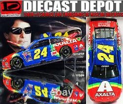 Jeff Gordon 2015 Retro Rainbow Axalta 1/24 Scale Action Nascar Diecast