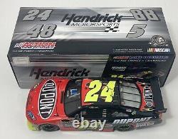 Jeff Gordon #24 DuPont 2010 Impala Black Red 1/24 NASCAR Diecast /6884 Action NB