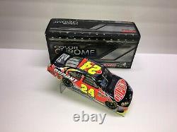 Jeff Gordon Autographed Nascar Diecast 2012 #24 Dupont 1/24 Color Chrome Rare