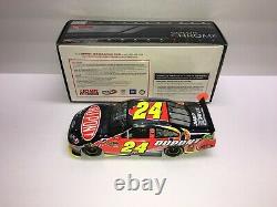 Jeff Gordon Autographed Nascar Diecast 2012 #24 Dupont 1/24 Color Chrome Rare