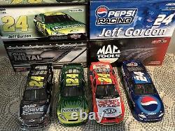 Jeff Gordon Lot 1/24 and 1/64 Various Years Of Diecast