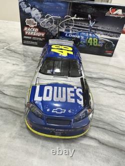 Jimmie Johnson 2006 Brickyard 400 Raced Win Version Lowe's Nascar 1/24 Diecast