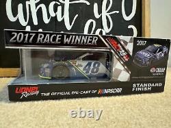 Jimmie Johnson 2017 Texas Win Raced Version Lowe's 1/24 Scale Action Diecast