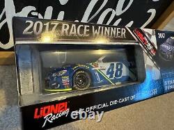Jimmie Johnson 2017 Texas Win Raced Version Lowe's 1/24 Scale Action Diecast
