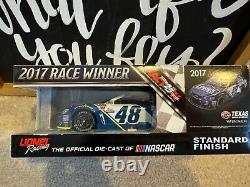 Jimmie Johnson 2017 Texas Win Raced Version Lowe's 1/24 Scale Action Diecast
