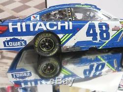 Jimmie Johnson 2017 Texas Win Raced Version Lowe's 1/24 Scale Action Diecast