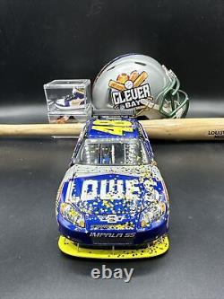 Jimmie Johnson #48 Lowes Sprint Cup Champion Raced Version 2009 Impala With Pin CB