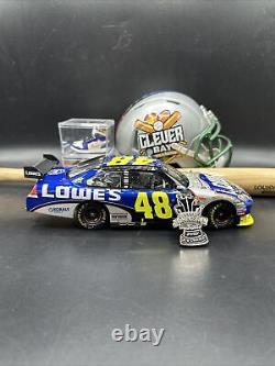 Jimmie Johnson #48 Lowes Sprint Cup Champion Raced Version 2009 Impala With Pin CB