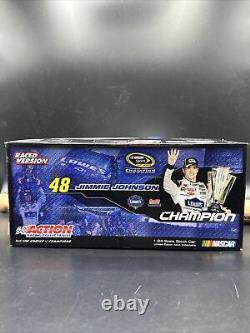 Jimmie Johnson #48 Lowes Sprint Cup Champion Raced Version 2009 Impala With Pin CB