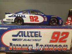 Jimmie Johnson #92 Alltel 2000 Chevy Monte Carlo X-RARE (1/3,000) Action 1/24